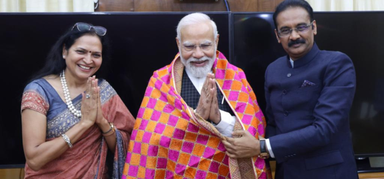 Dr. Ashok Kumar Mittal Meets Shri. Narendra Modi (PM, India)